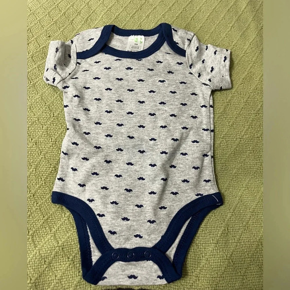 NWT Set of 5 baby boy onesies, 3 mo, red blue - Picture 3 of 7